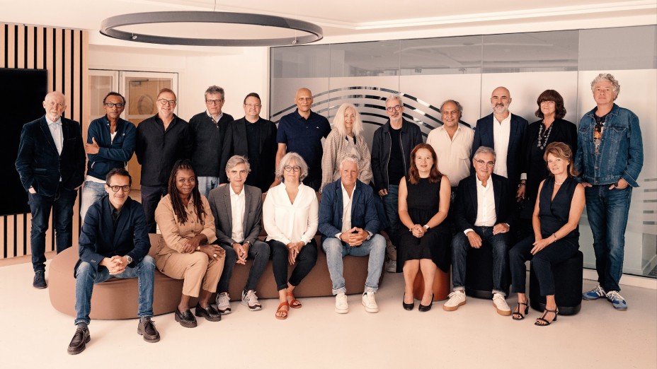 Photo de groupe du Conseil d’administration de la Sacem 2024-2025